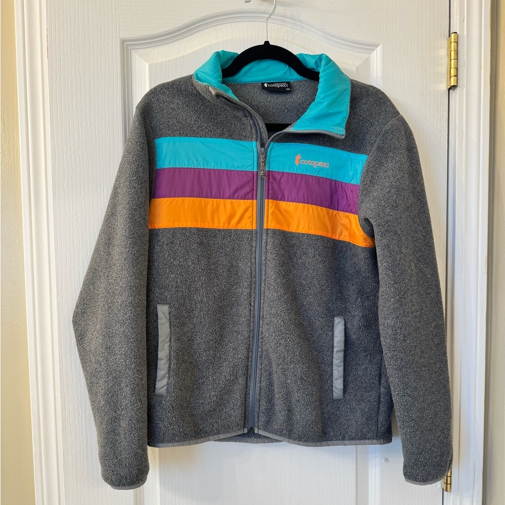 Cotopaxi Teca Fleece Full-Zip Jacket “In Passing Time” Size Medium